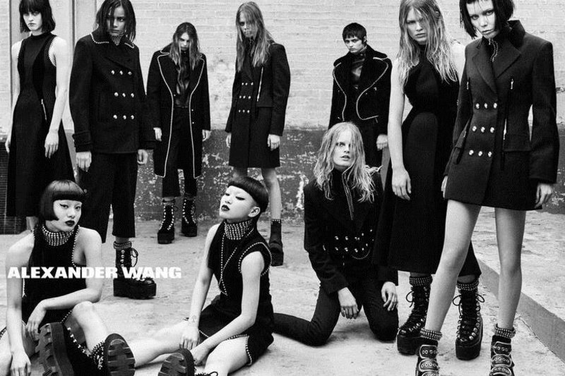 „Alexander Wang“ reklaminės kampanijos nuotrauka