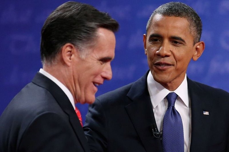 Mittas Romney ir Barackas Obama