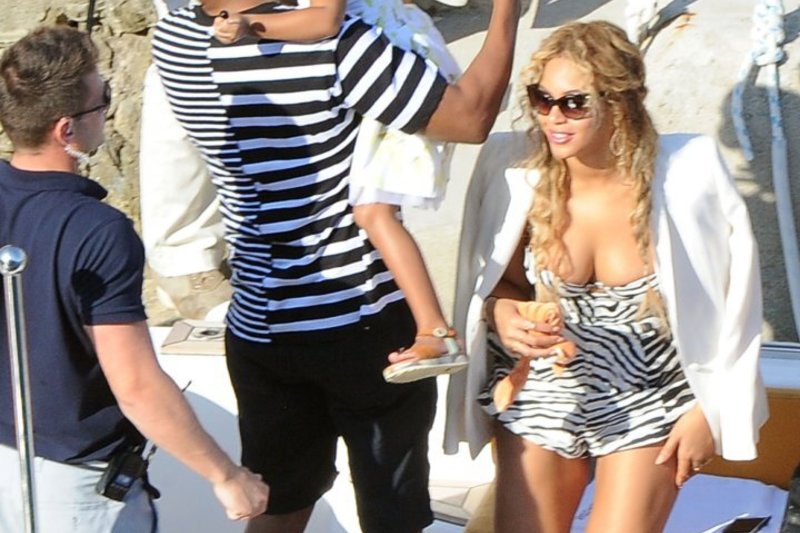 Beyonce ir Jay Z su dukra Blue Ivy Italijoje