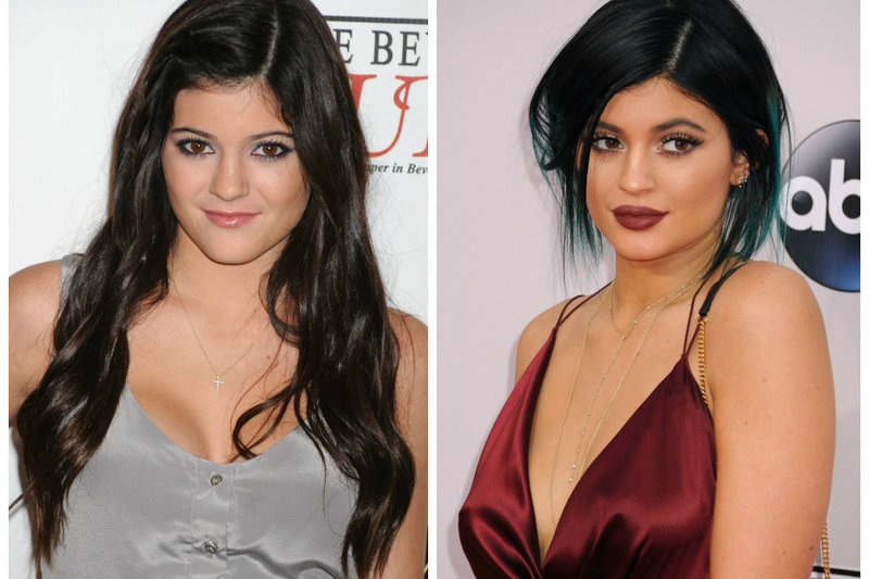 Kylie Jenner 2010 ir 2014 metais