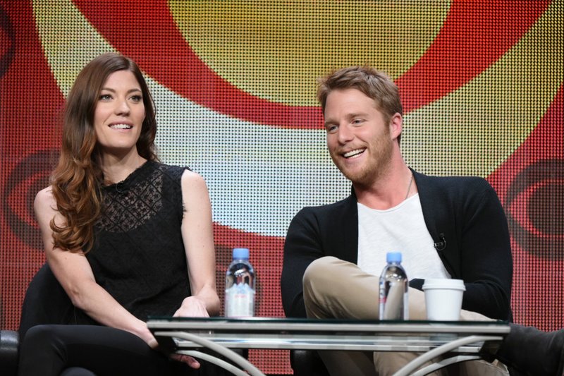 Serialo „Limitless“ aktoriai Jennifer Carpenter ir Jake'as McDormanas