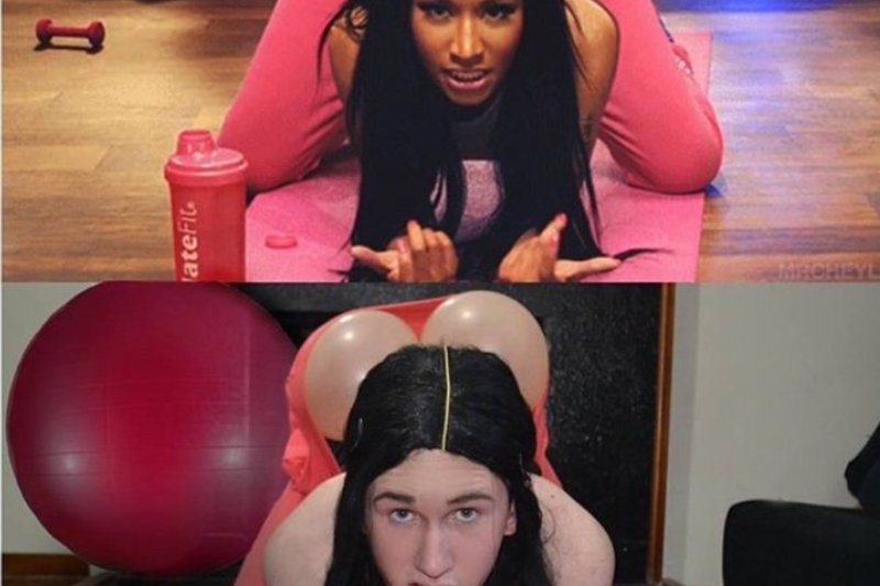 Liamas Martinas imituoja Nicki Minaj