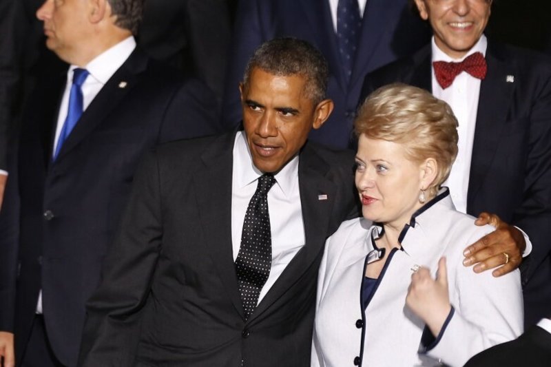 Dalia Grybauskaitė ir Barackas Obama