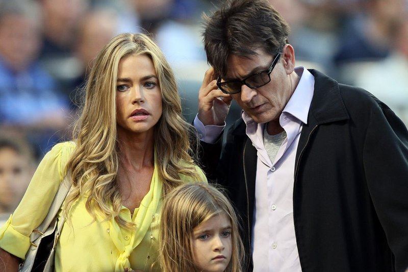 Charlie Sheenas ir Denise Richards