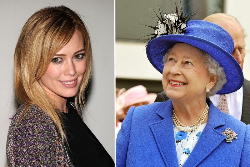 Hilary Duff – artimiausia karalienės Elizabeth II giminaitė iš JAV garsenybių