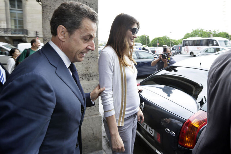 Nicolas Sarkozy ir Carla Bruni