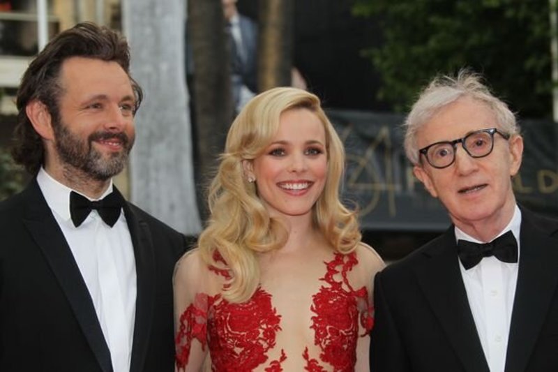 Michael Sheen, Rachel McAdams ir Woody Allenas