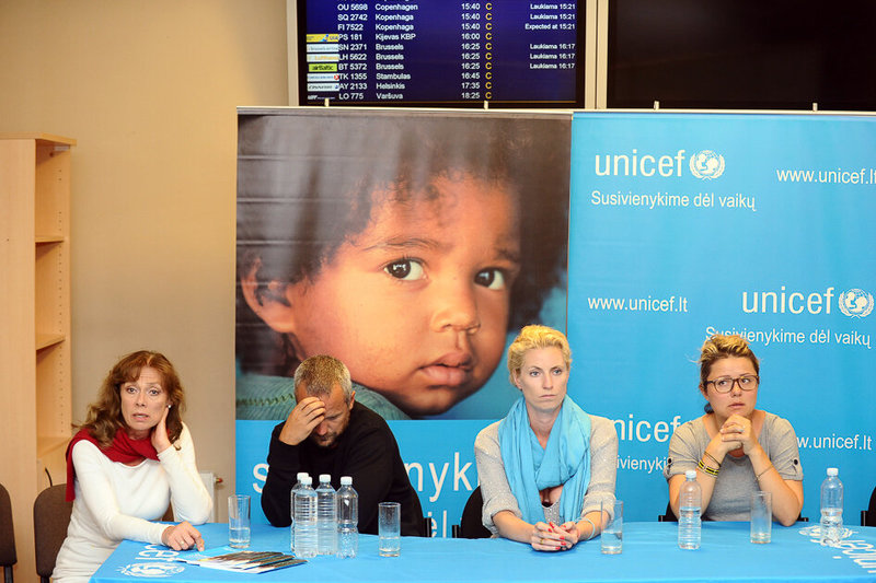 Virginija Kochanskytė, Giedrius Savickas, Jovita Majauskaitė ir Beata NIcholson