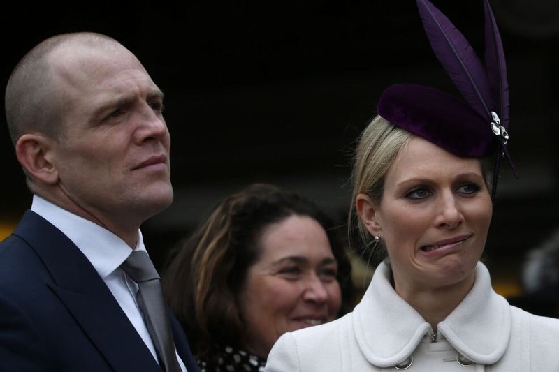 Zara Phillips ir Mike‘as Tindallas