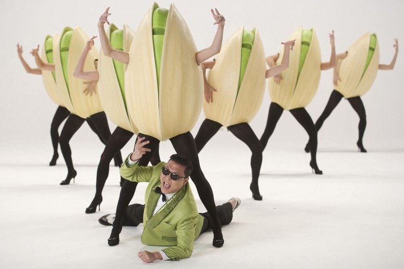 Psy „Wonderful Pistachios“ reklamoje