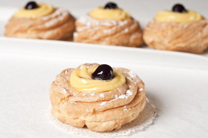 Itališkos spurgytės Zeppole