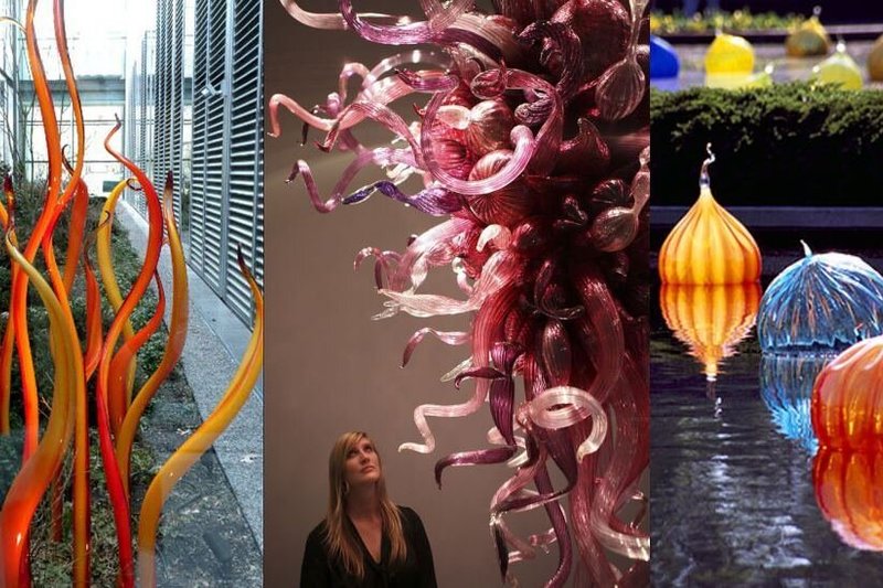 Dale’o Chihuly pasakiškas stiklo sodas