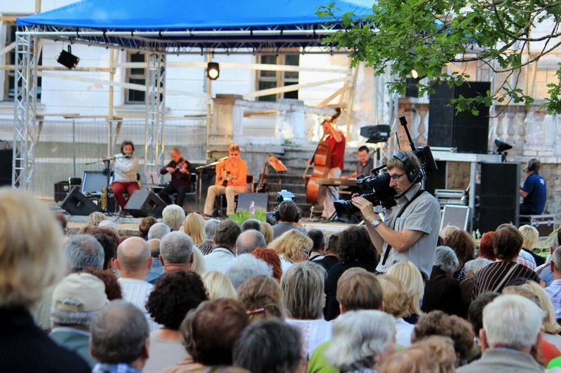 Žagarės vyšnių festivalio akimirka