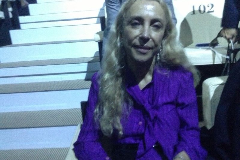 Itališko „Vogue“ žurnalo redaktorė Franca Sozzani