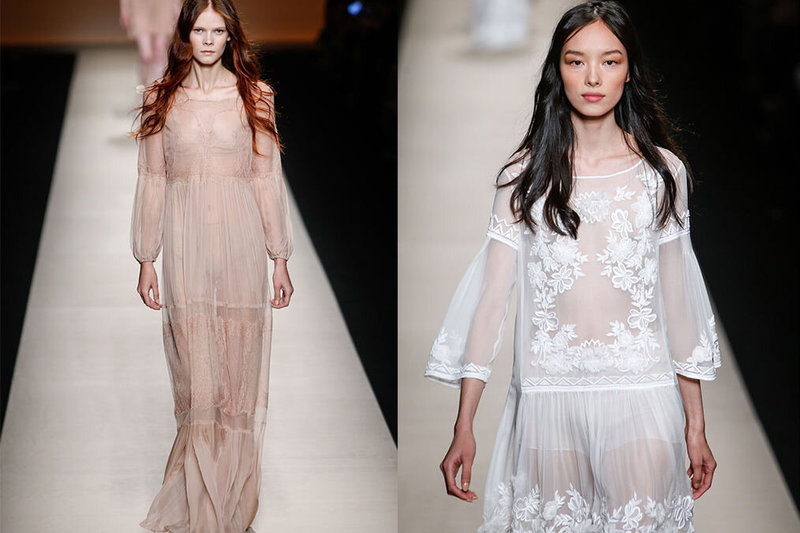 Alberta Ferretti 2015 m. pavasario-vasaros kolekcija. 