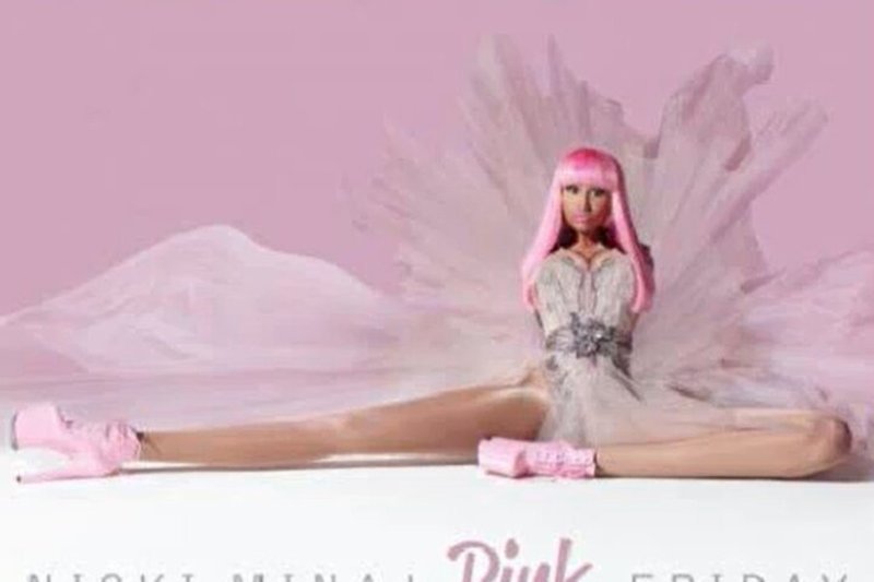 Dainininkės Nicki Minaj albumo „Pink Friday“ viršelis