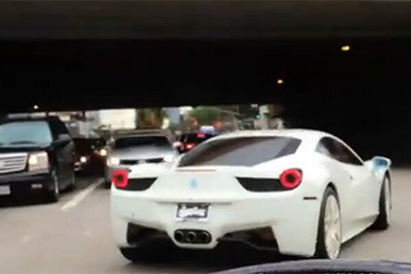 Justino Bieberio „Ferrari 458 Italia“