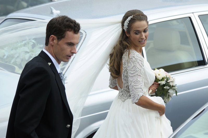 Andy Murray ir Kim Sears vestuvės