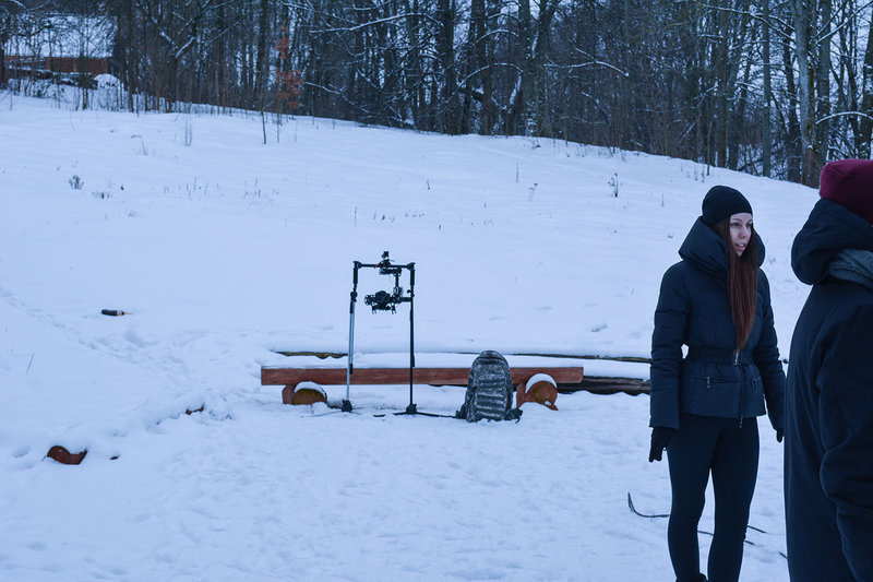 Iljos Aksionovo vaizdo klipo „La Marionette“ filmavimo užkulisiai