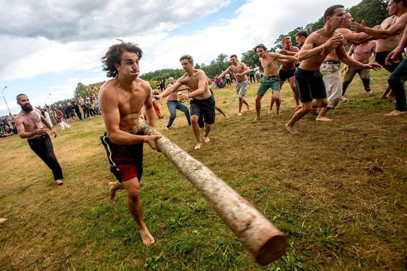 Festivalio „Mėnuo Juodaragis“ akimirka