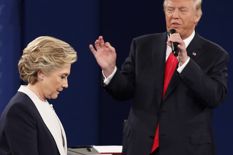 Donaldo Trumpo ir Hillary Clinton antrieji debatai