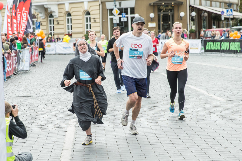 Vilniaus maratone – vienuolė iš Prancūzijos