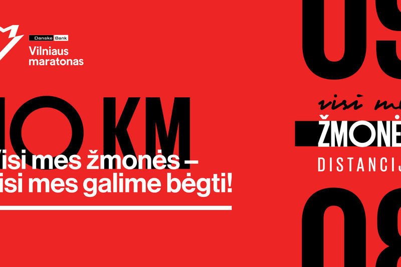 „Visi mes ŽMONĖS“ 10 km distancija