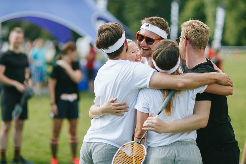 Badmintono mėgėjų turnyras „Vilniaus plunksna“/Artūro Žuko nuotr.