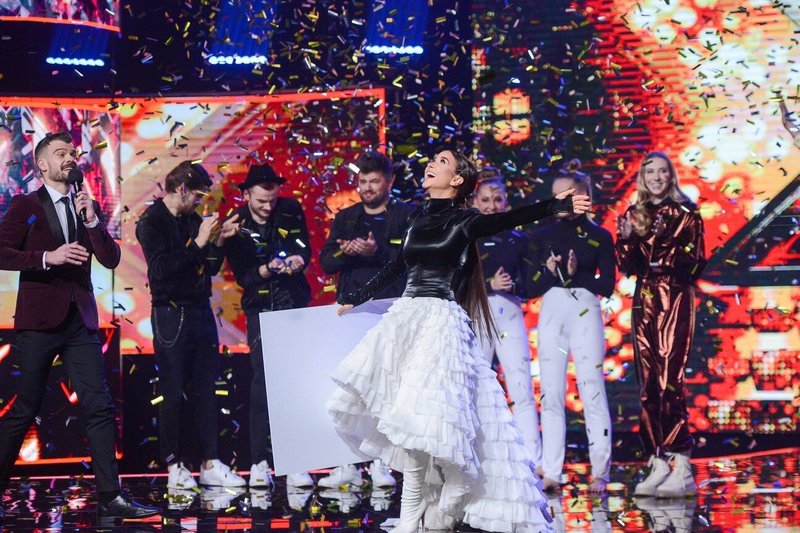 Šou „X faktorius. Žvaigždės“ superfinalas / Katažynos Polubinskos „Fotodiena“ nuotr.