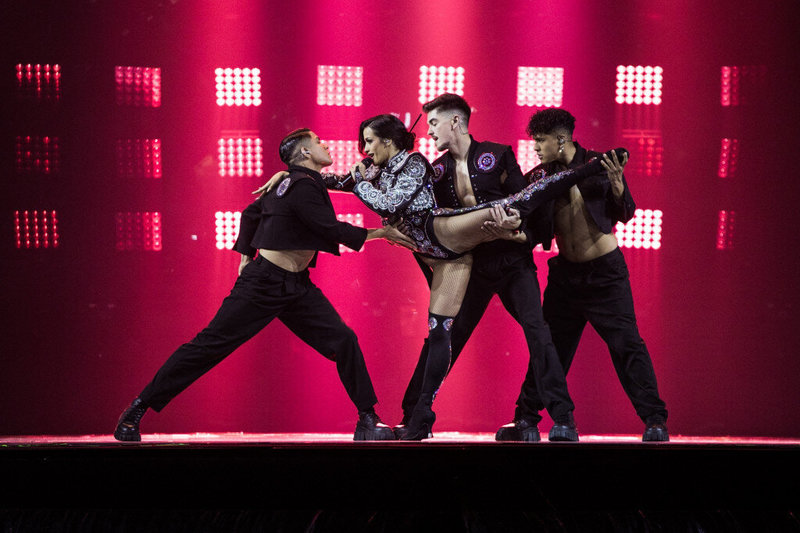 Ispanijos atstovė „Eurovizijoje'22“ Chanel / EBU nuotr.