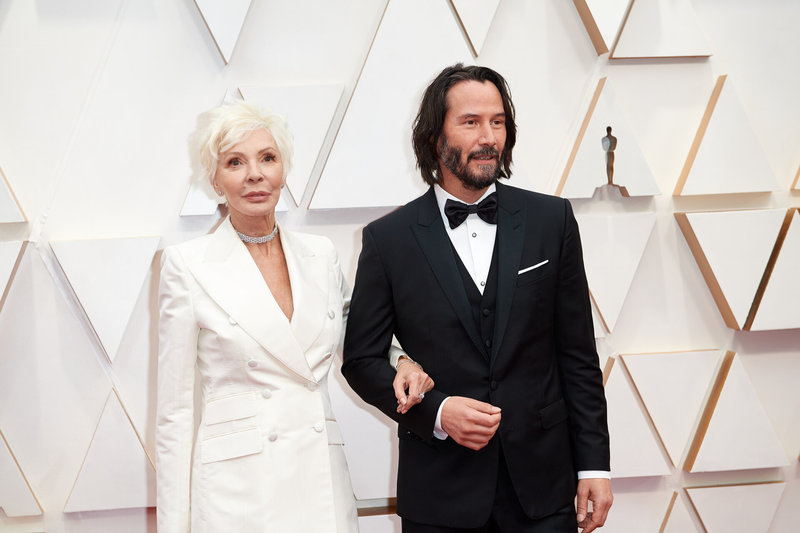 Keanu Reevesas kartu su mama Patricia Taylor / Vida Press nuotr.