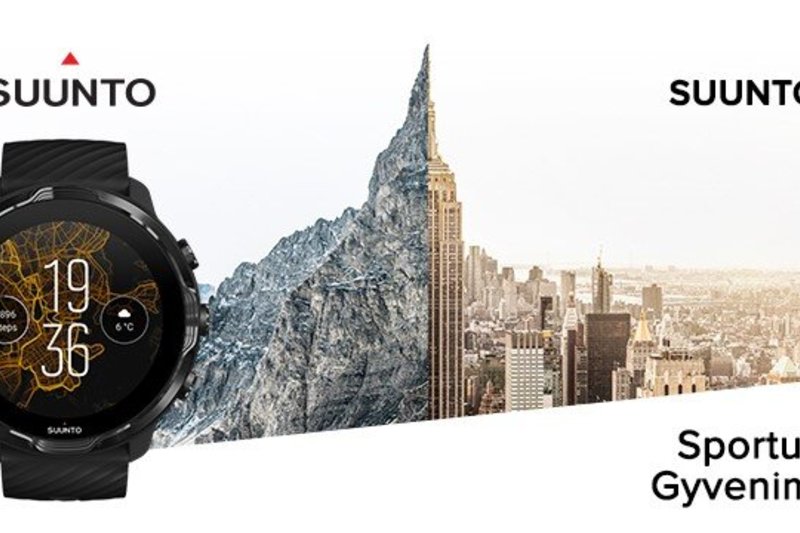 SUUNTO 7 – analogų neturintis išmanusis sportinis laikrodis