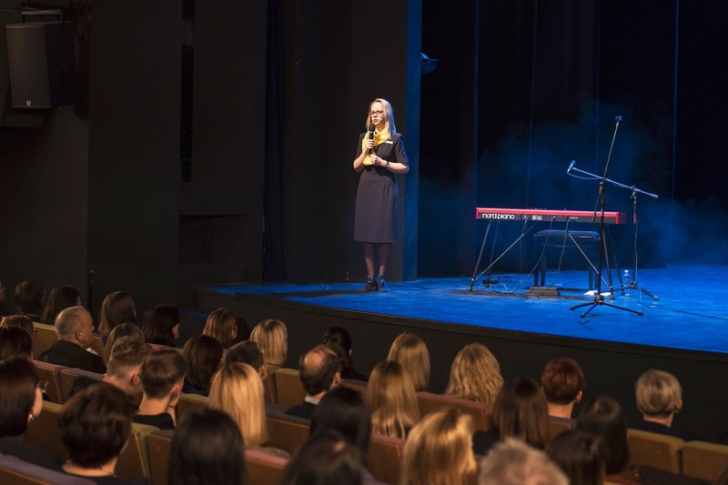 Klubo prezidentė Živilė Vikertienė/Organizatorių nuotr.