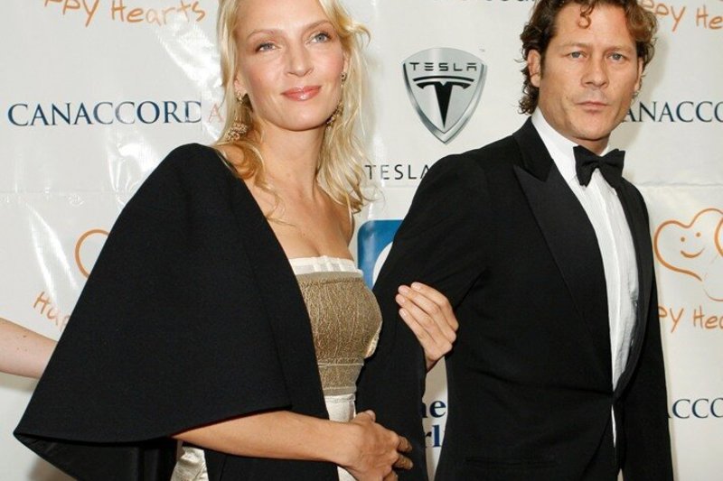 Uma Thurman ir Arpadas Bussonas