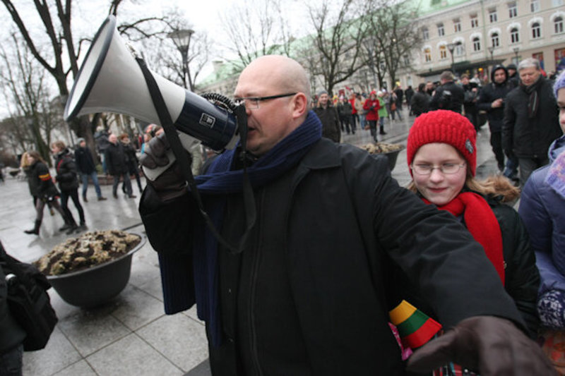 Žinomi Lietuvos žmonės Kovo 11-ąją minėjo akcijos „Švęskime Laisvę“ eisenoje