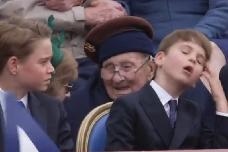 Princas Louis'as kopijuoja George'ą