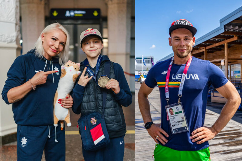 Prasidėjo Olimpinio judėjimo iššūkis: prisijungė Dominika Banevič ir Mindaugas Maldonis