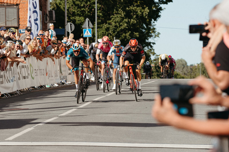 V.Lašinio finišas Baltijos ir Lietuvos plento grupinių lenktynių čempionate