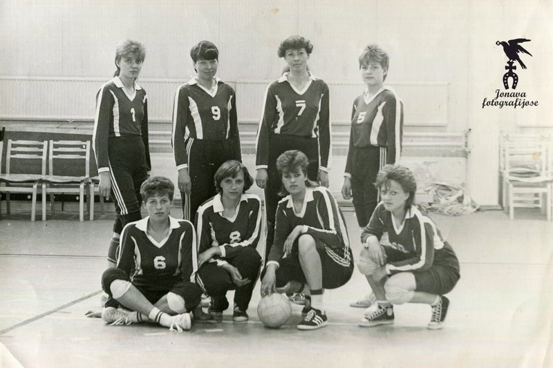 Jonavos „Azoto“ tinklininkės 1986 metais, Nr. 7 – Galina Matvejeva-Botyrienė