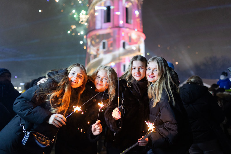 Vilnius sutinka 2024-uosius metus