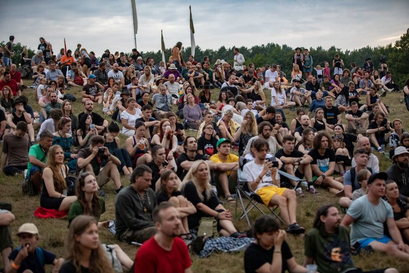 Festivalio „Mėnuo Juodaragis XXII“ akimirka