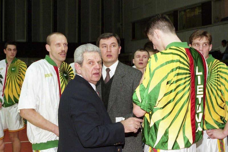 Vladas Garastas, Rimas Kurtinaitis, Jonas Kazlauskas, Artūras Karnišovas, Rytis Vaišvila