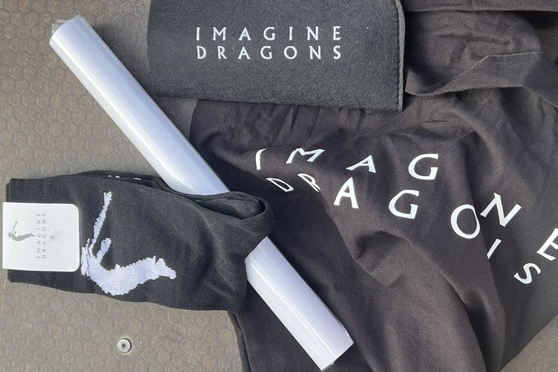 „Imagine Dragons“ atributika VIP gerbėjams