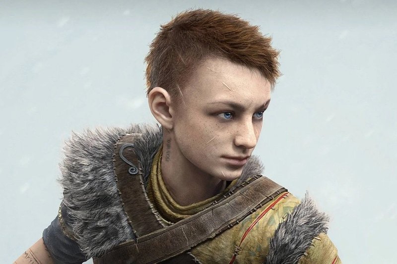 Sunny Suljic personažas žaidime „God of War“