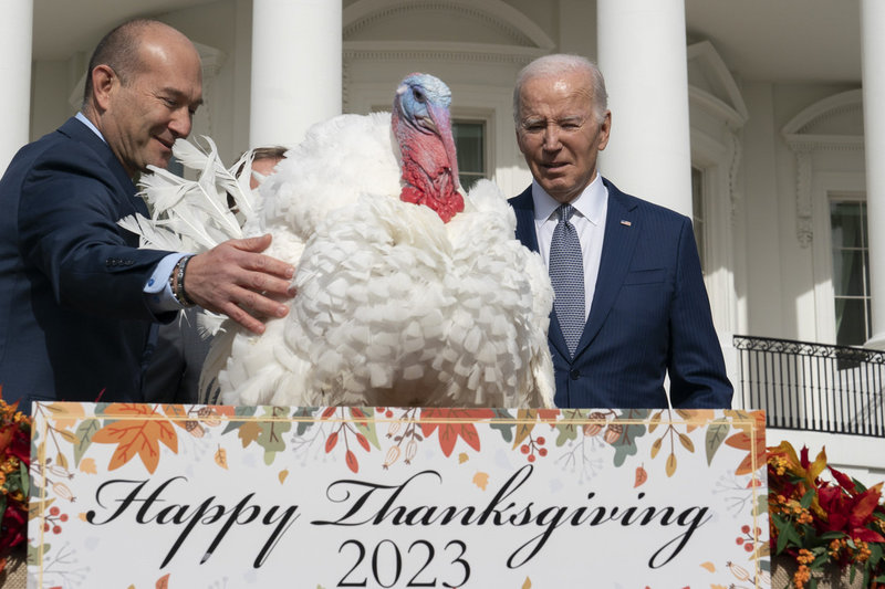 Joe Bidenas suteikė „malonę“ kalakutams