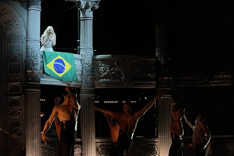 Lady Gaga koncertas Brazilijoje / STRINGER / AFP