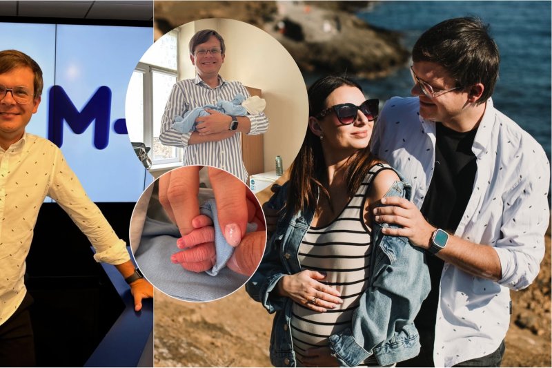 Tėčiu tapęs Saulius Žvirgždas – apie gimdymą ir ašaras: „Šios pirmos dienos primena festivalį“