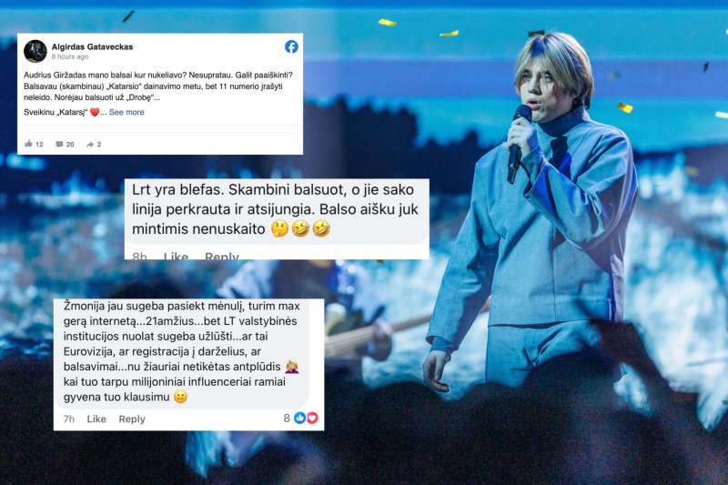 Po „Eurovizijos“ finalo – gerbėjų skundai dėl neįskaičiuotų balsų: „Kvepia blefu“