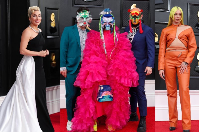 Ant „Grammy“ raudonojo kilimo suspindo žvaigždės: stebino netikėtais stiliaus pasirinkimais