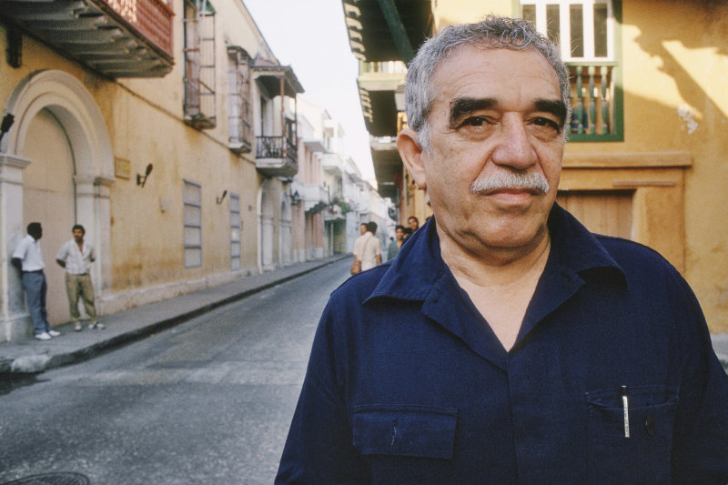 Puikiai jautęs žemę po kojomis Gabrielis García Márquezas, 2002-ieji / Getty nuotrauka